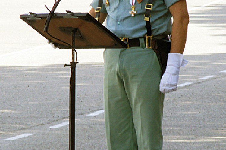Coronel Martín Bernardi | Jefe del IV Tercio de la Legión