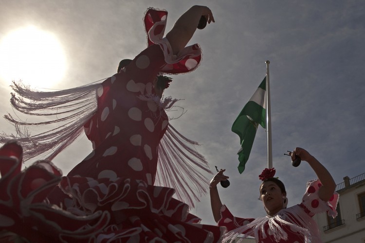 Cientos de personas celebraron el Día de Andalucía