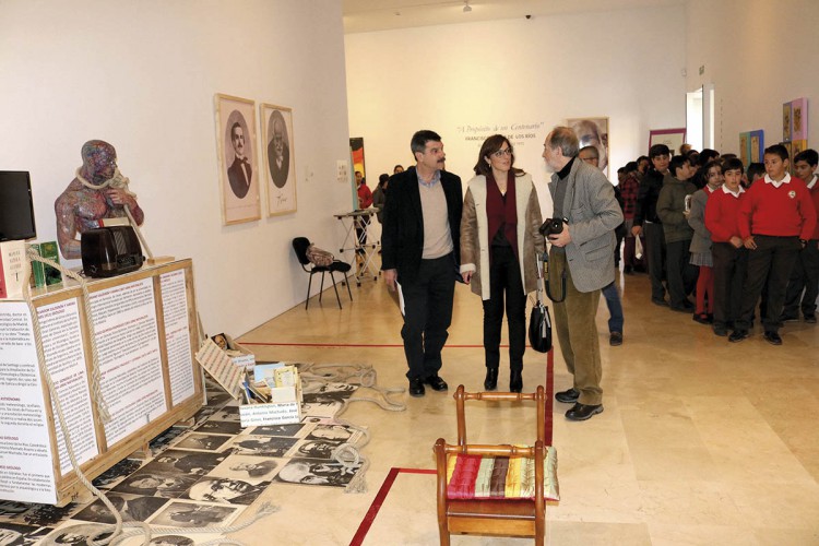 Inaugurada en el Museo Peinado una muestra sobre Giner de los Ríos