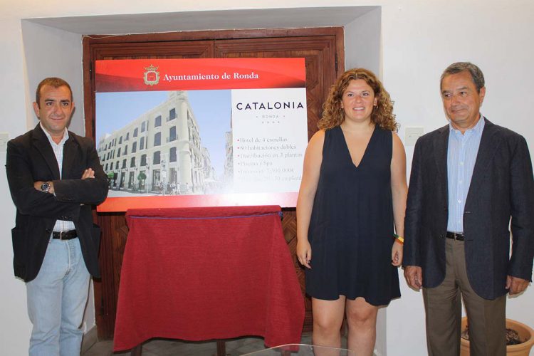 El nuevo hotel ‘Catalonia Ronda’, siuado en el edificio de Unicaja, tendrá una categoría de cuatro estrellas superior