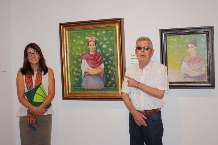 El Museo Joaquín Peinado acoge una exposición de Fausto Velázquez sobre la artista Frida Kahlo