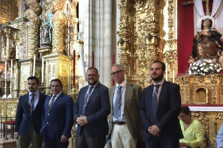 El Cristo de la Sangre elige a su nueva Junta de Gobierno en la que repite Diego Cañestro como hermano mayor