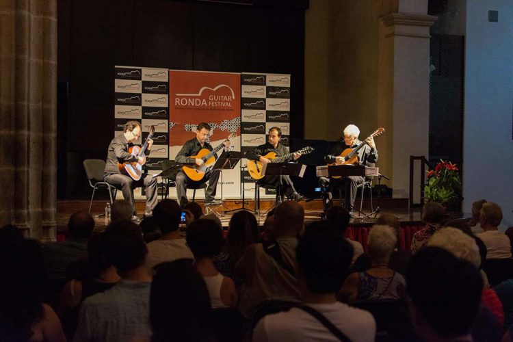 Cerca de 750 personas de 25 países asistieron a los conciertos del II Festival Internacional de Guitarra de Ronda