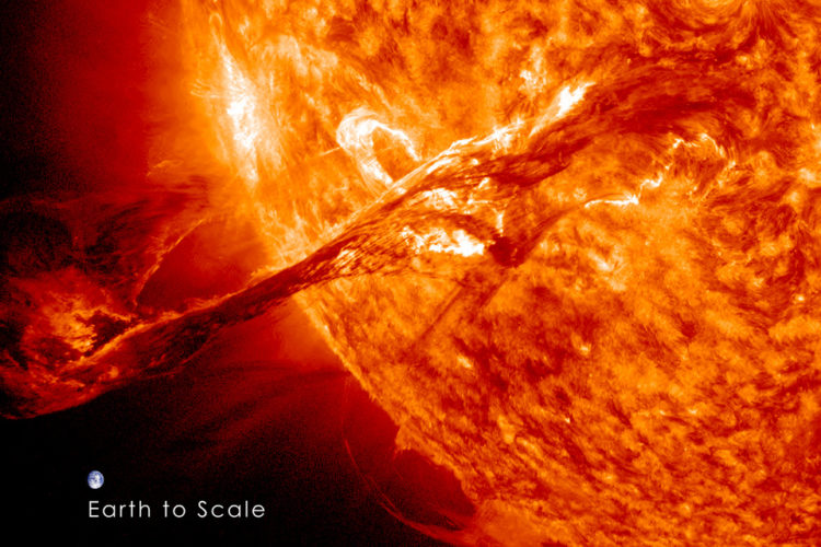 El Sol lanzó el 6 de septiembre la mayor llamarada de la década
