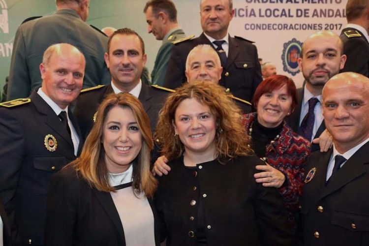 Cinco policías locales de Ronda son condecorados por la Junta de Andalucía por sus méritos
