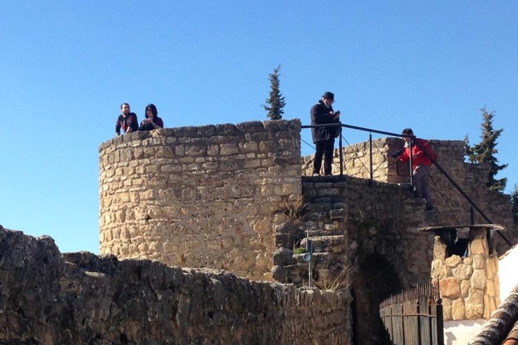 El Ayuntamiento actúa en Las Murallas de la Puerta de Almocábar para mejorar la seguridad en el monumento