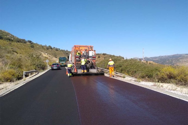 La Junta inicia los trabajos para mejorar la seguridad vial en la carretera A-397 Ronda-San Pedro con una inversión de un millón de euros