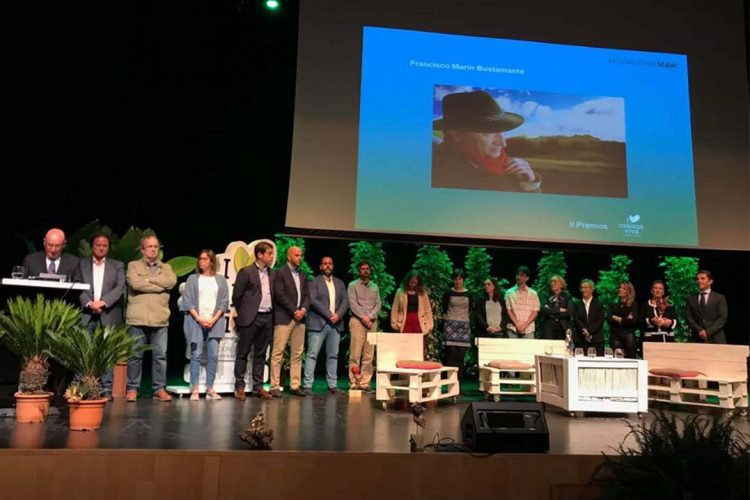 La Diputación de Málaga premia a título póstumo al profesor y naturista Paco Marín por su lucha contra el cambio climático
