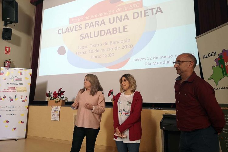 Alcer y el Área Sanitaria Serranía ofrecen consejos sobre alimentación saludable con motivo del Día Mundial del Riñón