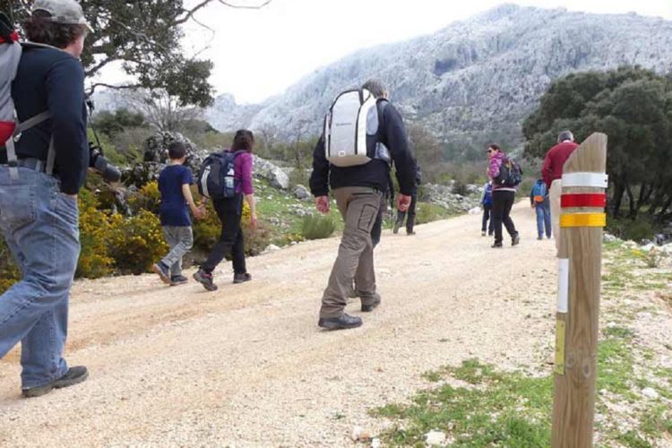 La Diputación recupera las visitas a las rutas de la Gran Senda de la Serranía y de la Sierra de las Nieves