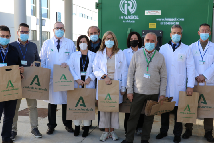El Hospital de Ronda, primero de Andalucía incluido en la Red Global de Hospitales Verdes y Saludables