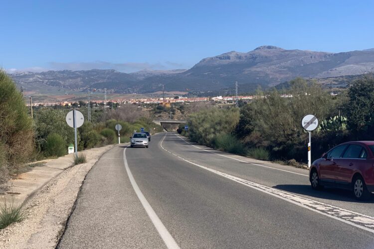 La Junta destina 830.000 euros a la mejora de la carretera Ronda-Gaucín