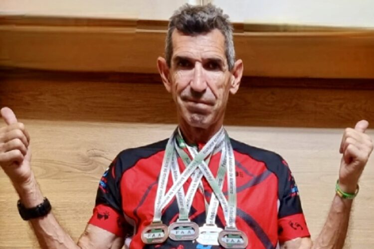 Fede Sáez, del Club Harman, se trae cuatro medallas de un mismo campeonato