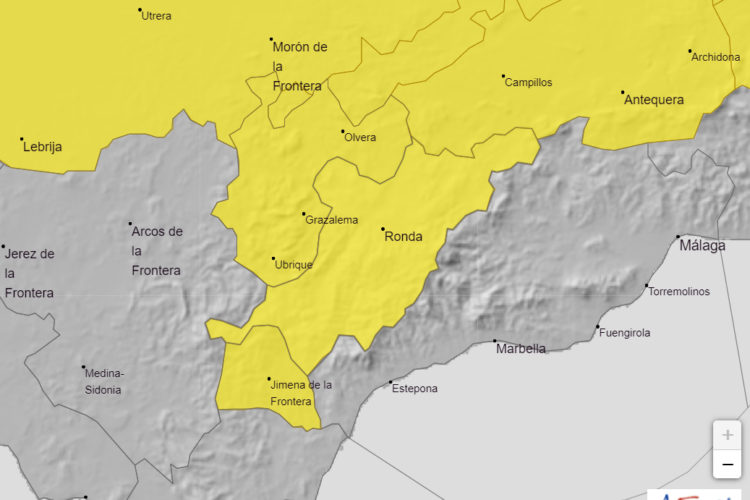 La Serranía entra este miércoles en alerta amarilla por fuertes tormentas