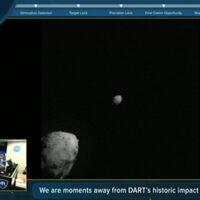 Hito histórico de una sonda espacial al impactar con un asteroide