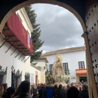 La Virgen de la Paz, patrona de Ronda, regresa a su santuario tras la novena