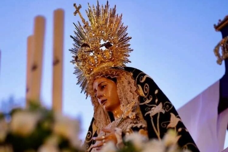 María Santísima en la Soledad saldrá en la noche del Viernes Santo de 2024 en paso de costaleros