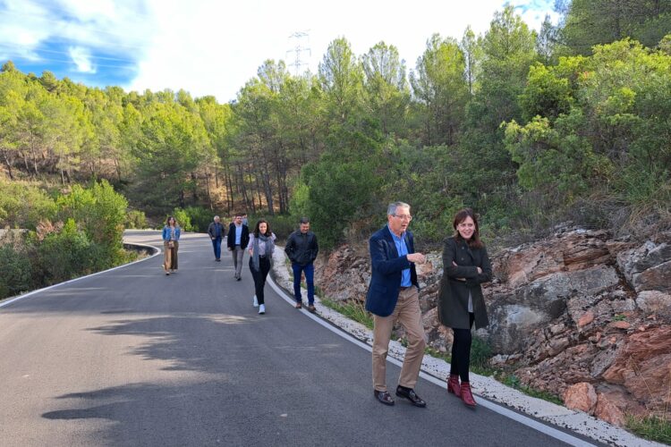 La Diputación finaliza la mejora de la carretera MA-5401 El Burgo-Casarabonela con una inversión de 2,7 millones de euros