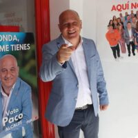 Cañestro cobrará como cargo de confianza del PSOE más que los alcaldes de Alhaurín el Grande, Cártama, Ojén o Manilva