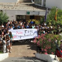 Los alumnos del Instituto del Valle del Genal se movilizan para evitar el cierre el único ciclo de FP que hay en el centro