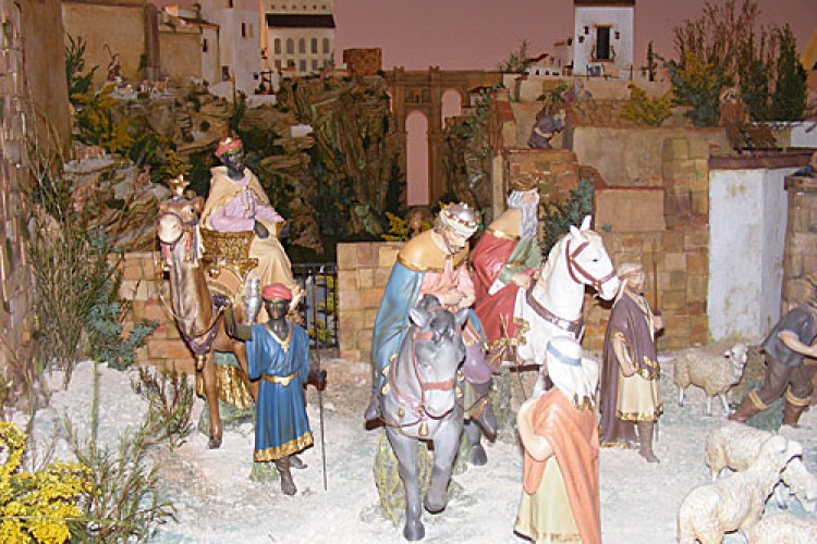 Unicaja inaugura su tradicional muestra de belenes