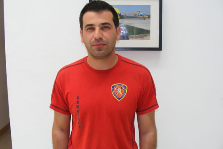 Álvaro Bautista, nuevo Jefe de la zona occidental del Consorcio de Bomberos