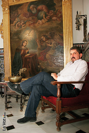 El rondeño José Ignacio Viñas pertence a la Orden del Temple.