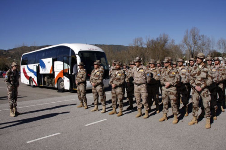 El coronel de la Legión se incorpora al contingente de Afganistán