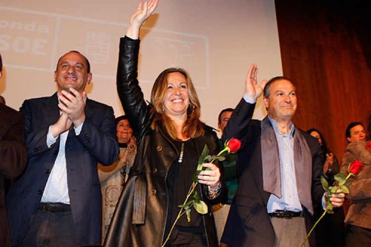 Trinidad Jiménez apoya la candidatura de Marín Lara