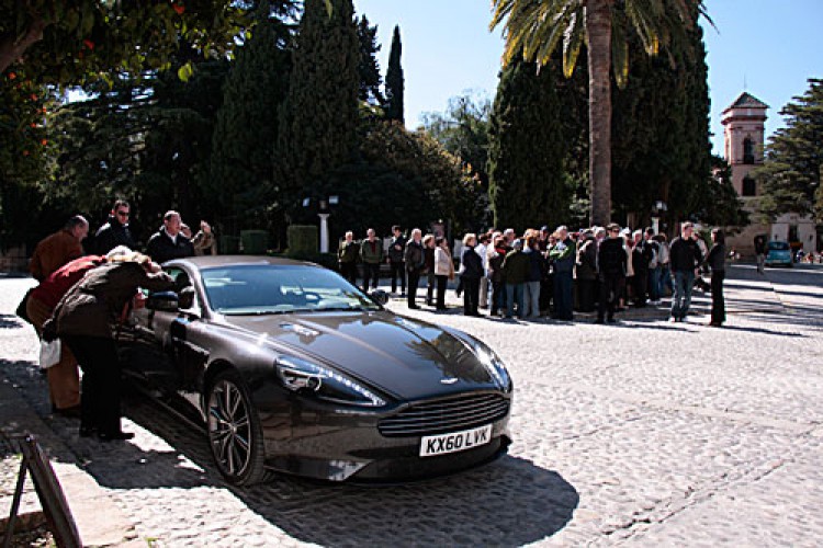 Aston Martin elige Ronda para presentar sus nuevos modelos
