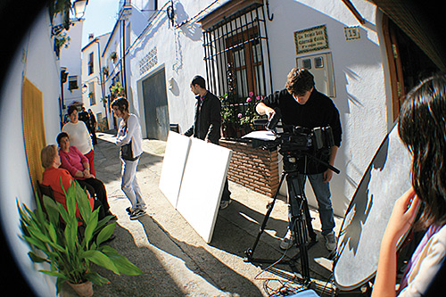 Dos equipos grabarán sus obras en la Serranía de Ronda.