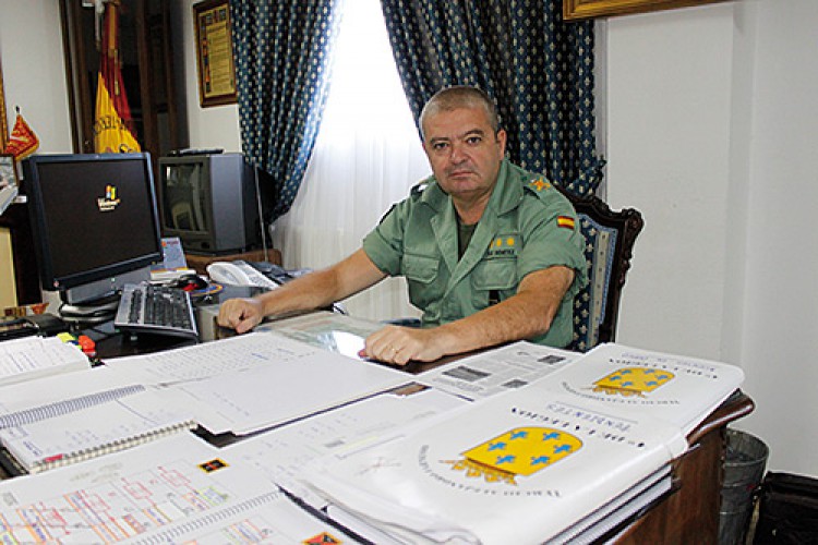 Antonio Ruiz Benítez, coronel del IV Tercio: «Hoy no se puede concebir a la Legión sin Ronda»