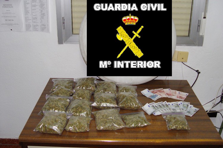 La Guardia Civil desmantela un punto de venta de droga en Benaoján y Montejaque
