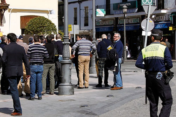 Refuerzan la presencia policial para persuadir a los carteristas