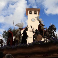 El cielo se despejó tras la salida del Prendimiento de San Cristóbal.