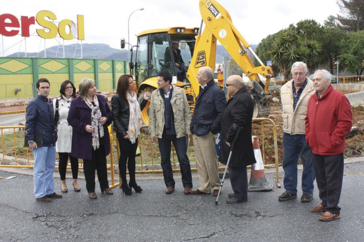 Iniciadas las obras de la nueva rotonda del polígono