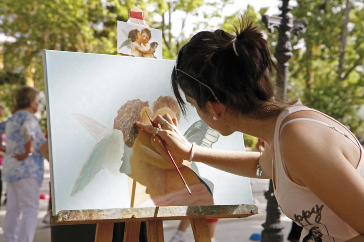 Jimera de Líbar estrena este sábado un concurso de pintura al aire libre