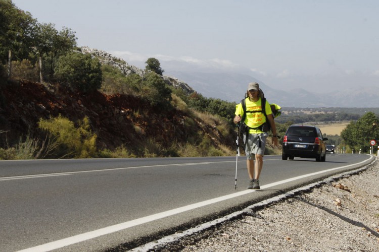 Un peregrinaje de más de 500 kilómetros para pedir un empleo