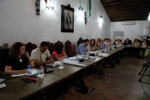 Momento del Pleno celebrado el pasado martes en el Ayuntamiento de Ronda.