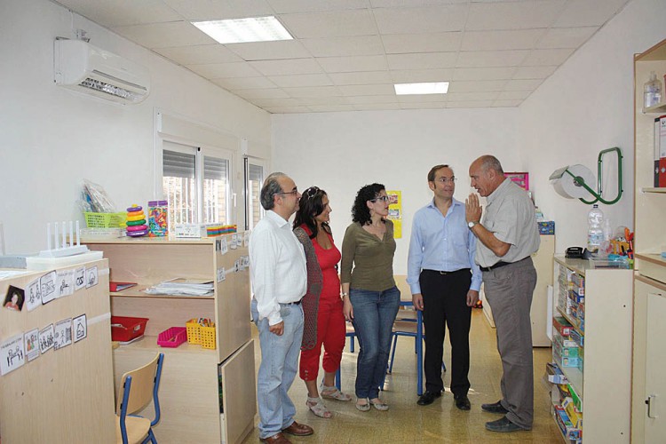 Inaugurada el aula de educación especial del colegio Virgen de la Cabeza