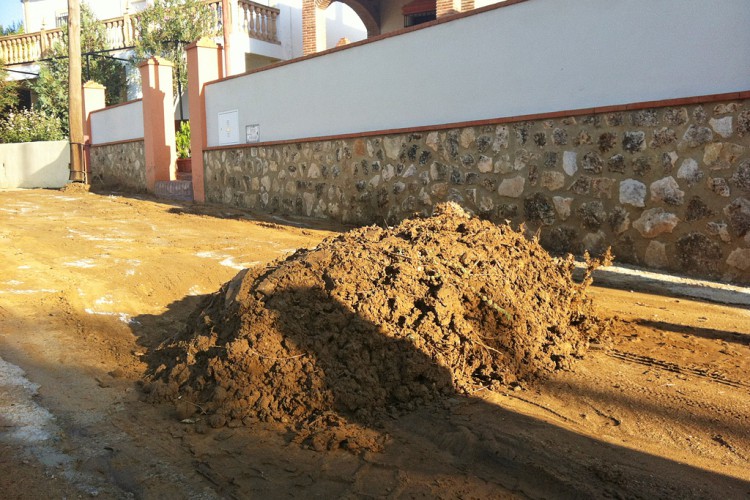 Varias viviendas de la pedanía de Los Prados sufren daños tras una fuerte tromba de agua