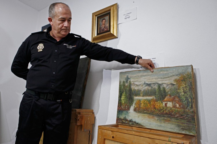 La Policía impide la venta de obras falsificadas de Picasso y Rubens