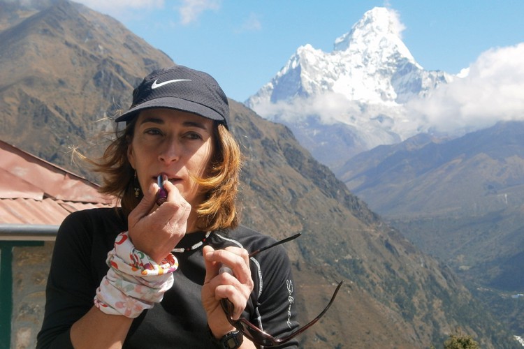 Mª Pilar Agudo, montañera: “Estamos hartas de escuchar que la presencia de una mujer desmerece una expedición”