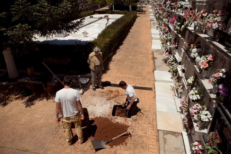 Encuentran en las fosas comunes los primeros restos de fusilados en la Guerra Civil