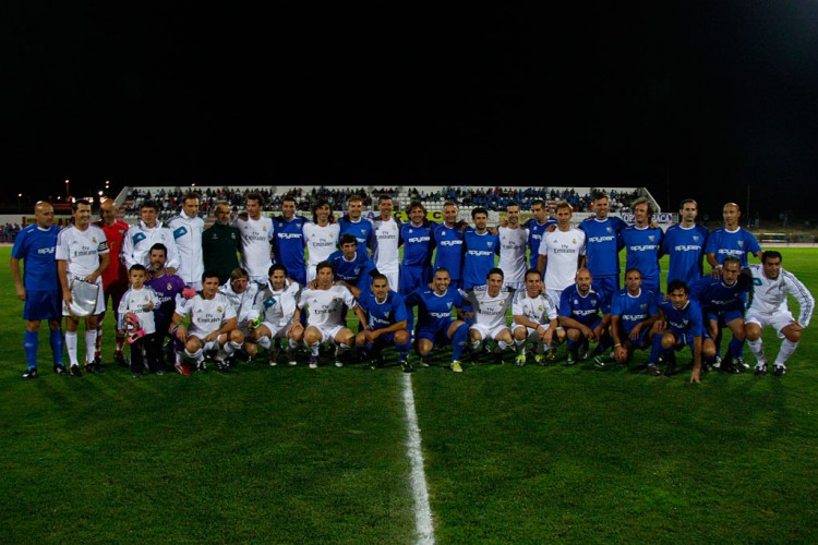 Victoria del Real Madrid de Veteranos en el 90 aniversario del CD Ronda