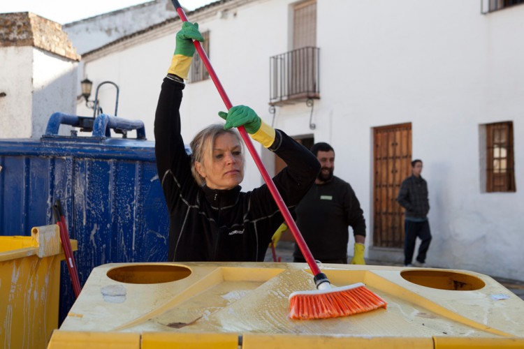 El Barrio de San Francisco, primer escenario del proyecto ‘Ronda Limpia’