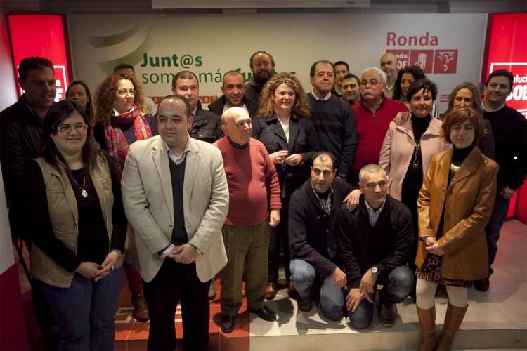 Teresa Valdenebro, elegida secretaria general del PSOE de Ronda