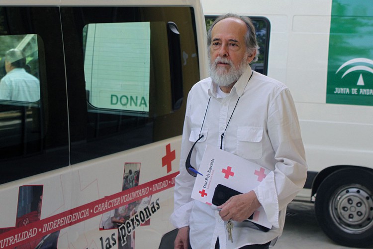 Antonio Lasanta, presidente de Cruz Roja: «Creo que podremos mantener la ayuda que venimos prestando hasta ahora»