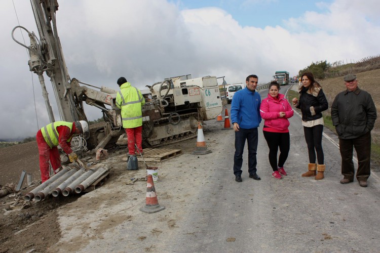 La Diputación invierte 600.000 euros en el arreglo «definitivo» de la carretera entre Ronda y Los Villalones,