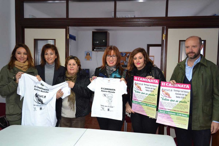 Presentada la II Caminata Solidaria de Ayuca